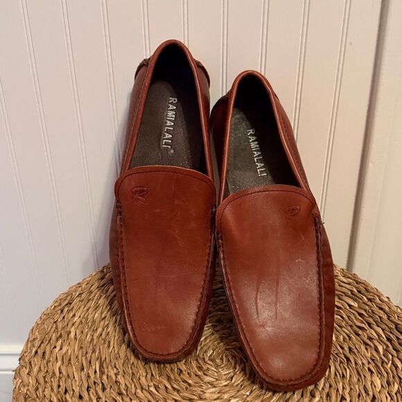 Rami al Ali Luxury Men\'s Brown Leather Loafers - Size 41 main image 9